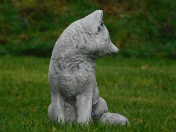 Beeld Vos - Volledig Steen - Dierensculptuur