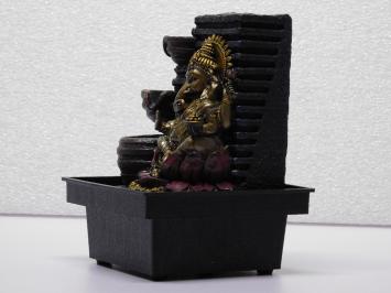 Zimmerbrunnen Ganesha - 18 cm - Polystone