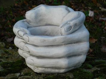 Flowerpot of Hands - Stone - Gardendeco