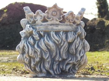 Flower pot Lion - 40 cm - Stone