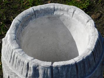 Flower pot as rain barrel - Stone - Detailed