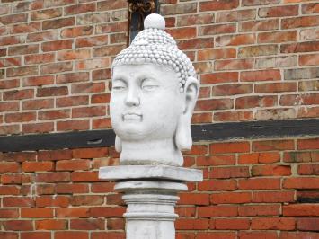 Buddha on pedestal - 130 cm - Stone