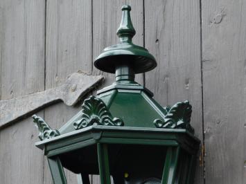 Outdoor lamp - 50 cm - black or green - Alu - with Bulb and Glass