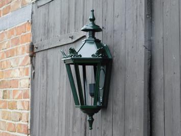 Outdoor lamp - 50 cm - black or green - Alu - with Bulb and Glass