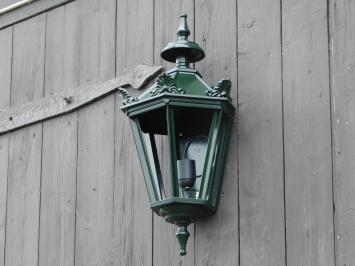 Buitenlamp - 50 cm - zwart of groen - Alu - met Fitting en Glas