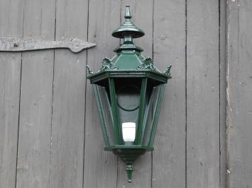 Buitenlamp - 65 cm - Donkergroen - Alu - met Lamphouder en Glas