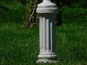 Bust of Noble Woman on Base - Solid Stone