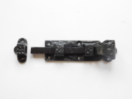 Slide lock - bolt Ciap - wrought iron, black powder coated