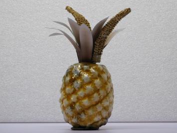 Deco pineapple - 27 cm - Metal