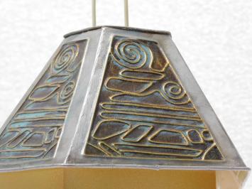 Decorative Candle Holder - Metal - 5-sided