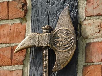 Decorative Medieval Battle Axe - Cast iron - 62 cm