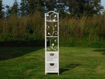 Vintage Etagere - Decorative Rack - Floral Motif