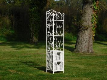 Vintage Etagere - Decorative Rack - Floral Motif