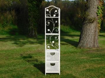 Vintage Etagere - Decorative Rack - Floral Motif