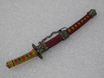 Samurai Briefopener met Schede en Standaard