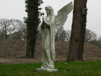 Large praying Angel - hand painted - polystone