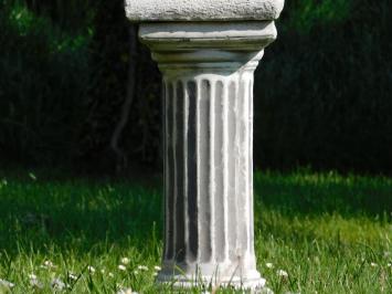 Angel with Wings on Pedestal - 110 cm - Stone