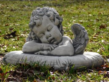 Statue Angel on Cushion - Stone