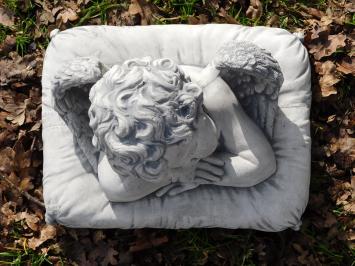 Statue Angel on Cushion - Stone