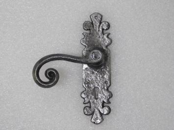 Exclusive Set Door Hardware Lion - Wrought Iron Grey - BB55