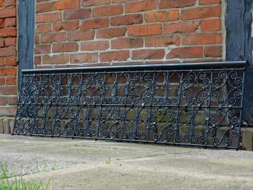 Fence - Grid - Wall ornament - French balcony - 168 cm - Black