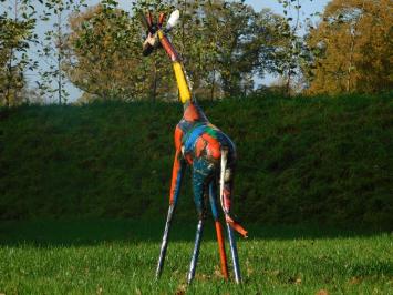 Giraffe „Ember“ - 150 cm - Handgefertigtes Kunstwerk