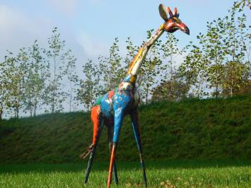 Giraffe ‘Ember’ - 150 cm - Handmade Artwork