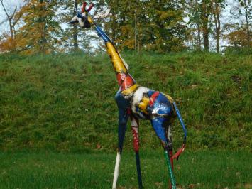 Giraffe „Savanna“ - 155 cm - Handgefertigtes Kunstwerk