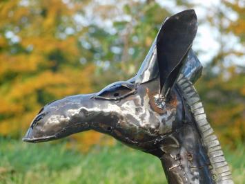 Giraffe Zuri XL - 200 cm - Handgefertigte Metallstatue