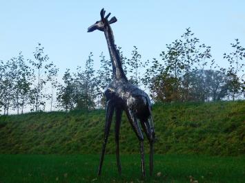 Giraffe Zuri XL - 200 cm - Handmade Metal Statue