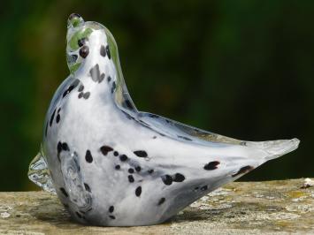 Glass sculpture Seal - In Colour - Glass sculpture