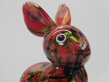 Glass Statue of Rabbit - 19 cm