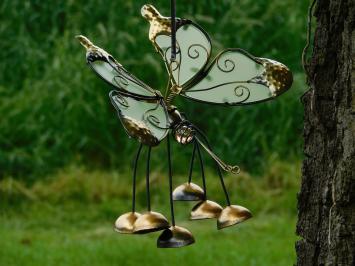 Glow in the Dark Butterfly - Glass with Metal