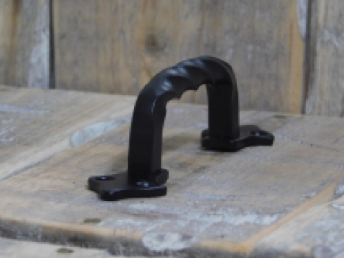 Small handle Orlando for kitchen cabinet or for example doors and drawers, matte black handle