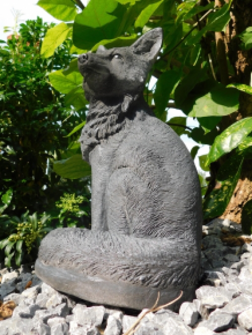 Gartendekoration Fuchs Steinskulptur, Fuchs Tierfiguren Fuchs Garten Statuen