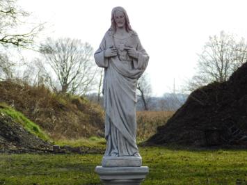 Statue Sacred Heart on Pedestal - 150 cm - Stone