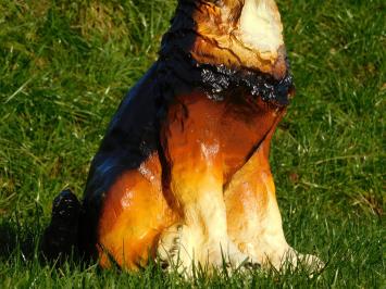 Schäferhund in Farbe - 60 cm - Polystone