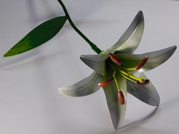 Handmade Lily - White - Metal - 83 cm