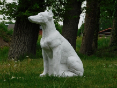 Statue Hund XXL - Vollstein