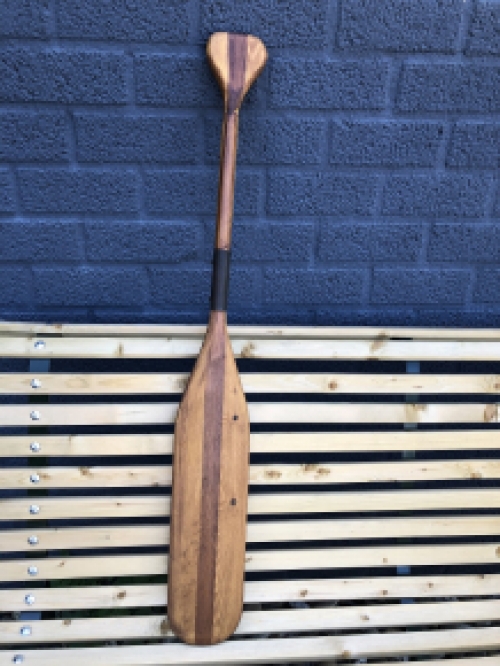 Beautiful wooden paddle, completely handmade.