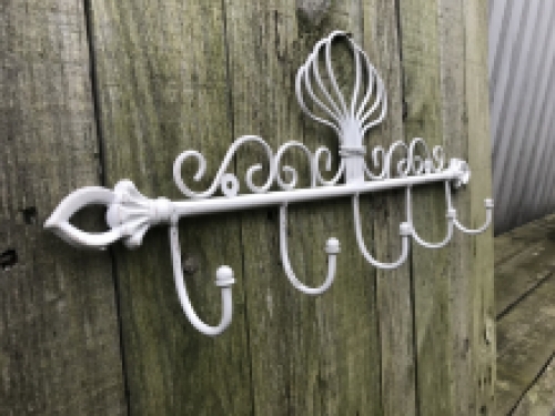 Wall coat rack, iron