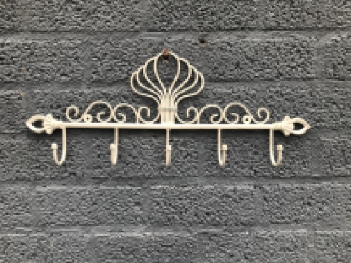 Wall coat rack, iron