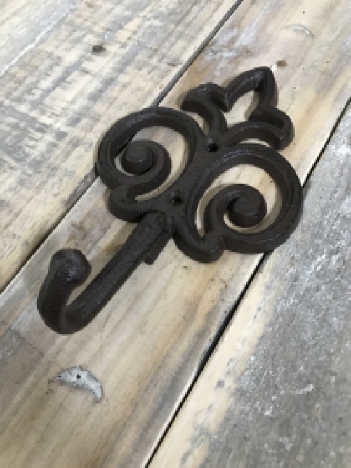 Coat rack -hook for clothes, cast iron