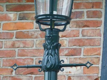 Classic Pedestal Outdoor Lamp | Dark Green | 3 Metres | Garden Lantern