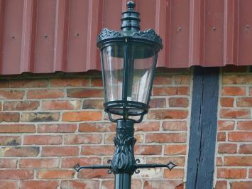 Classic Pedestal Outdoor Lamp | Dark Green | 3 Metres | Garden Lantern