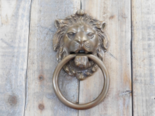 High quality door knocker Lion - brass knockers for doors antique door knocker