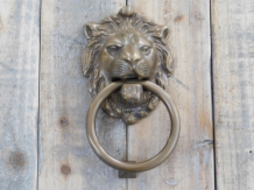 High quality door knocker Lion - brass knockers for doors antique door knocker