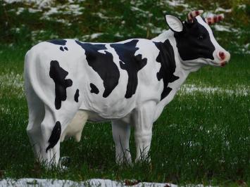 Cow with Horns - M - Polystone - Detailed