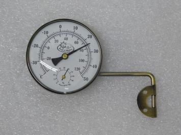 Frame Thermometer - Ø 10 cm - Round