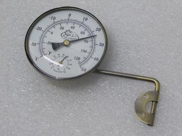 Kozijn Thermometer - Ø 10 cm - Rond